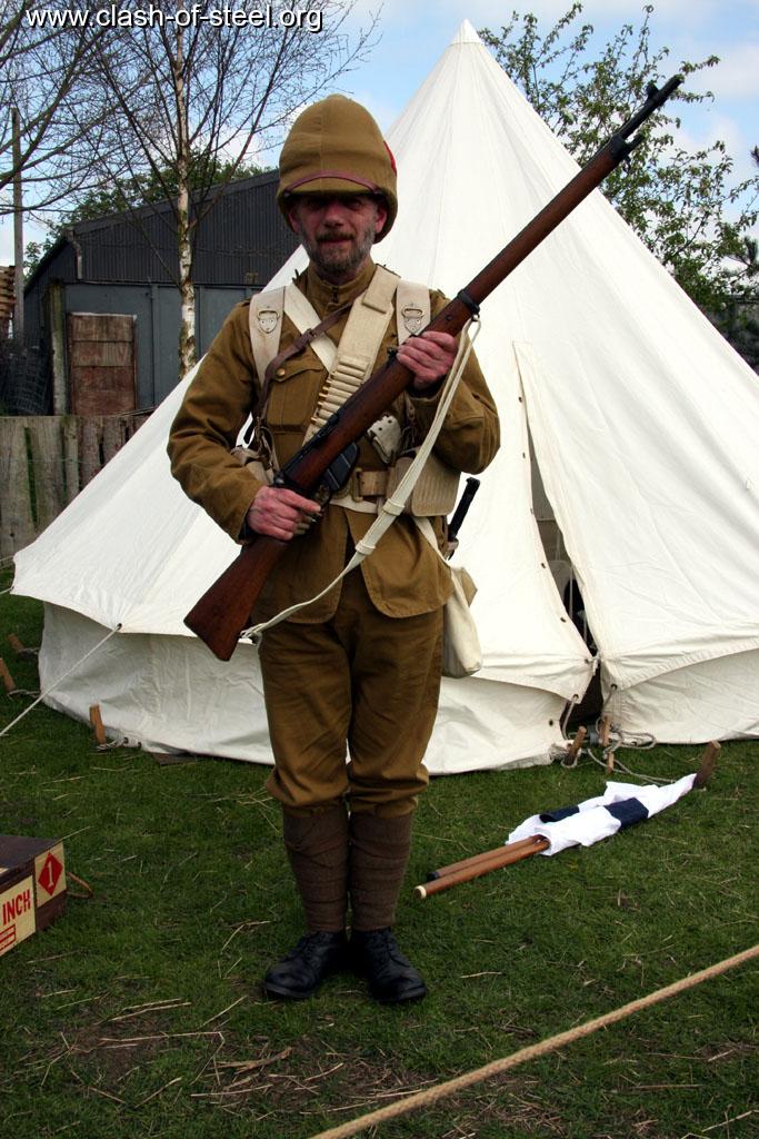 Clash of Steel, Image gallery British soldier of the Boer War stand to!