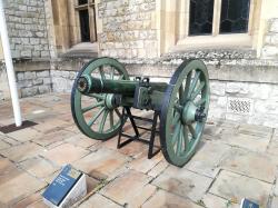 French Bronze 6 pounder cannon