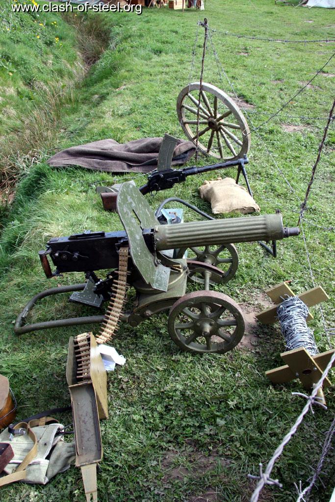 Clash of Steel, Image gallery World War 1 Russian Maxim