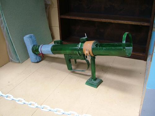 PIAT infantry anti-armour weapon